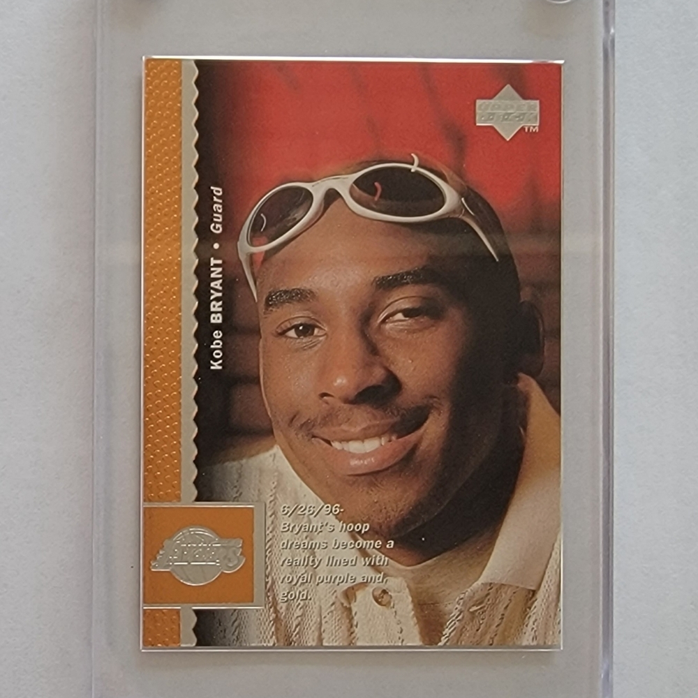 Upper Deck Kobe Bryant Rookie card #58